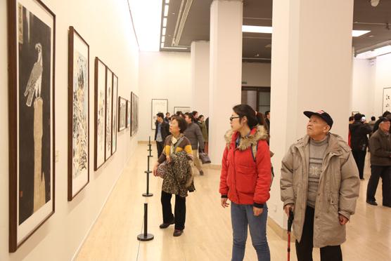 祖国岛屿风情书画展中国美术馆开幕