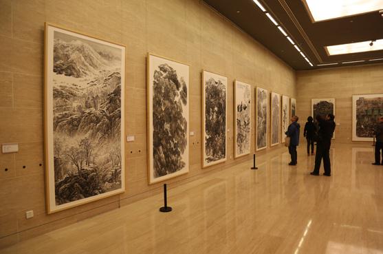 丹青楚韵.湖北省中国画作品展在中国美术馆开幕