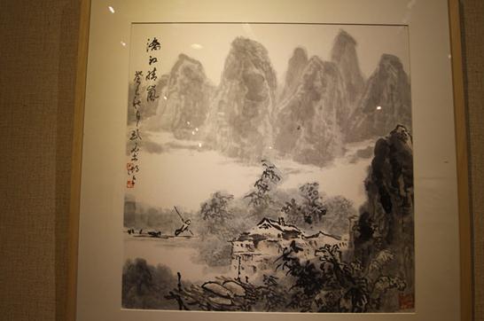 “吴立民新春书画展”在浙江台州开幕