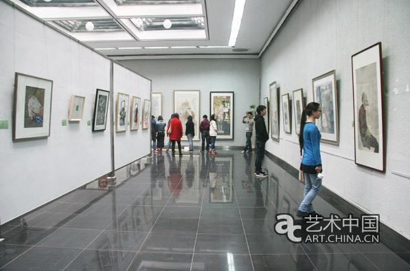 �׶�ʦ����Ժ2011���й���ϵ�滭��Ʒչ��Ļ