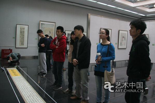 �׶�ʦ����Ժ2011���й���ϵ�滭��Ʒչ��Ļ