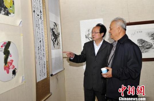 ��Ͽ�����黭���Ĵ���չ չʾ�������