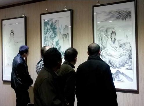 高志刚、曾醉、郭敬科禅意绘画联展在京开幕