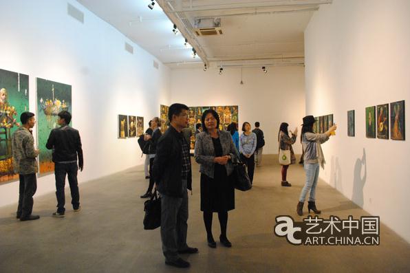 挪威艺术家惑空画展北京元典美术馆开幕