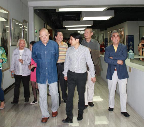 中国国家画院国2014典藏•山水作品展”在京启幕