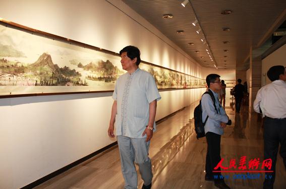 中国国家画院国2014典藏•山水作品展”在京启幕