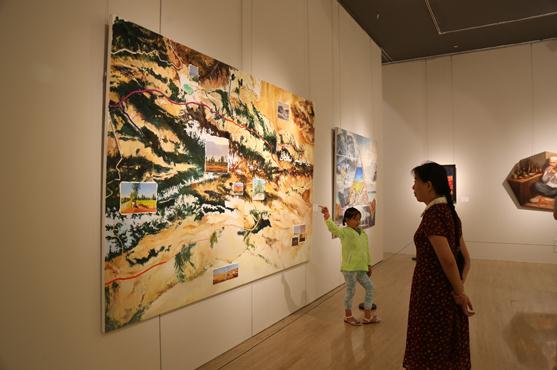 新疆印象青年艺术家画新疆创作展在京开展
