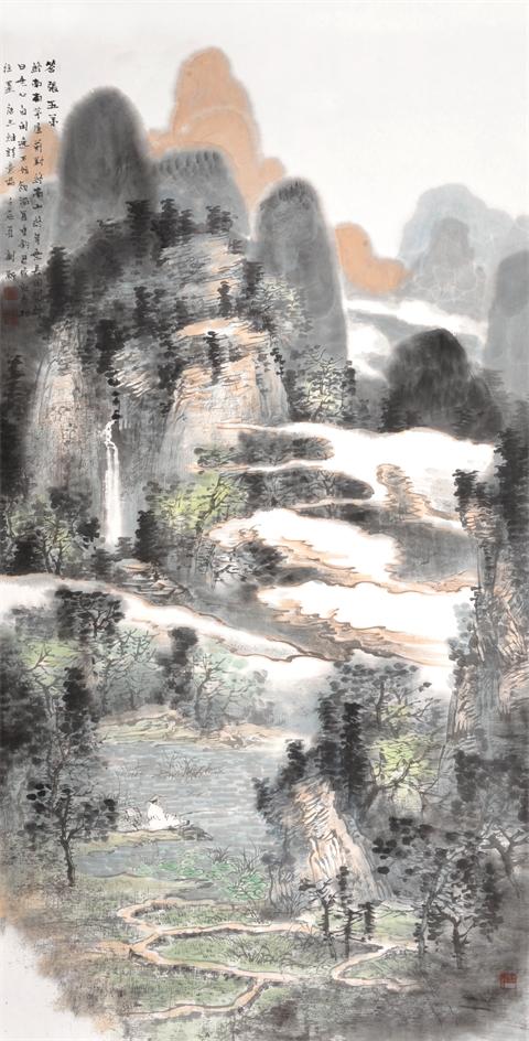 ɽˮ�������£������е�������