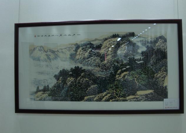 长安画坛十人精品展参展山水画家作品
