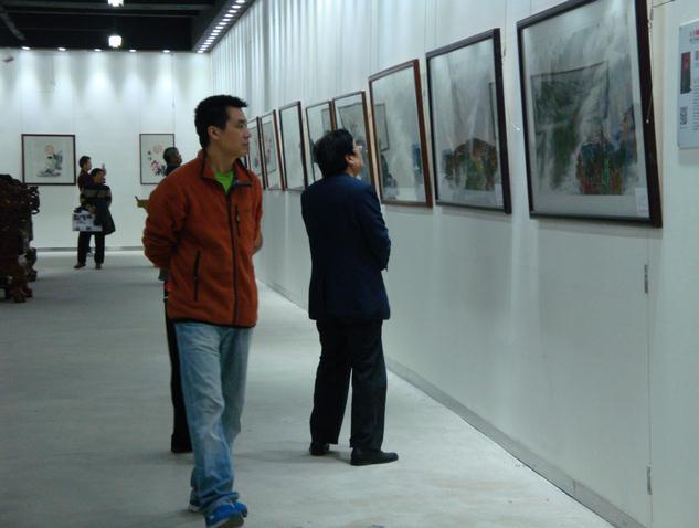 翰墨文化品鉴汇暨长安画坛十人精品展在西安乐游原开幕