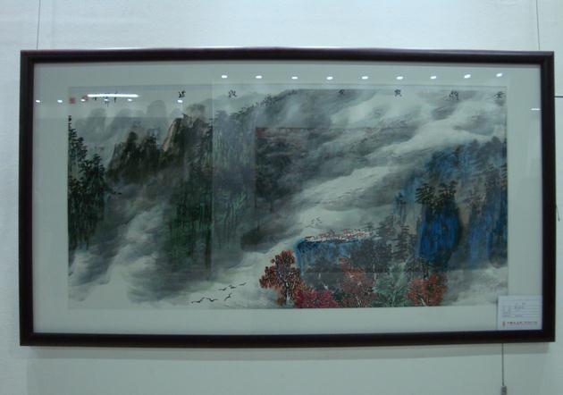 翰墨文化品鉴汇暨长安画坛十人精品展在西安乐游原开幕