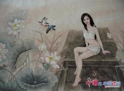 能诗善画的孟淑敏