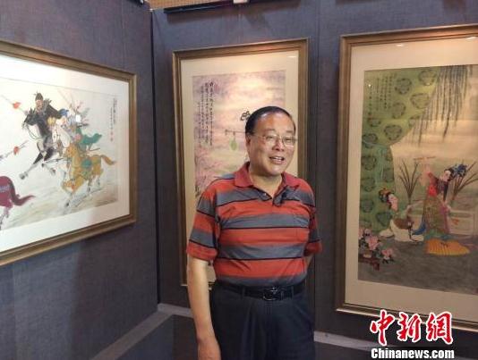 �����滭��Ʒչ���౱������������