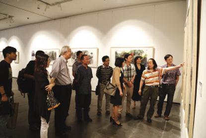 ���յ����黭���Ҿ�Ʒչ������ʢ��Ļ