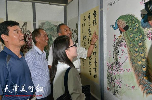 天津举办南开画院建院35周年书画作品展