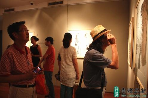 ��������֮�� ³ĽѸ�黭��Ʒչ�人��Ļ