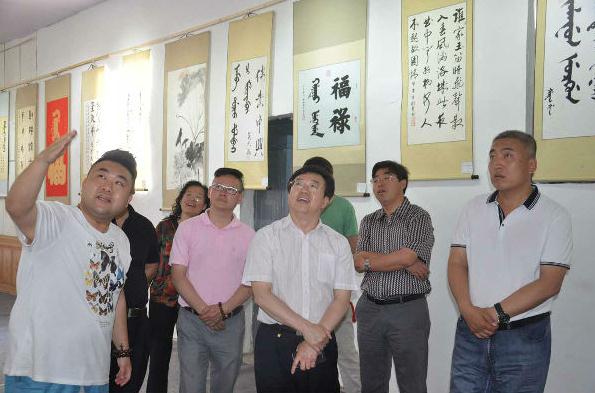 2014北京满族书画展展出书画作品120余幅