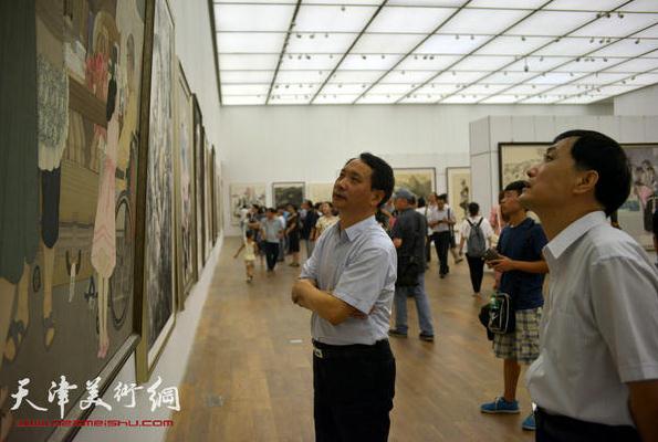 天津市美术作品展览入选美术作品近800件