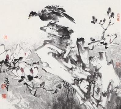 徐恩存:读范建宇的写意花鸟画