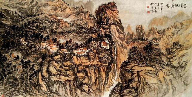 梦画泰山 笔墨澄怀——品读亓均之国画山水