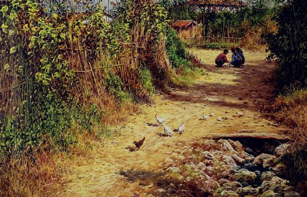 隔江山色·当代朝鲜油画名家作品展