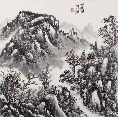 笔墨写山水,文化见精神——画家刘瀚阳