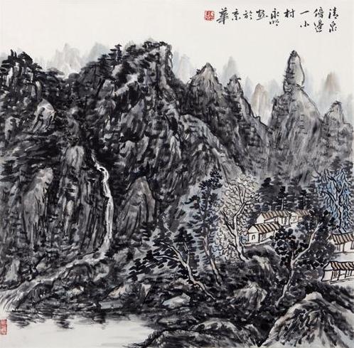 笔墨写山水,文化见精神——画家刘瀚阳