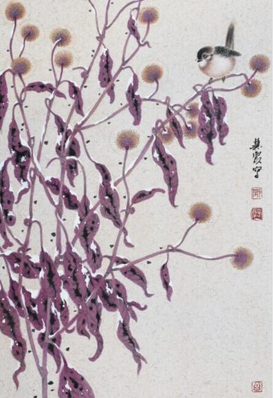 郭慧庆 境与静—冬系列33-108cmx4