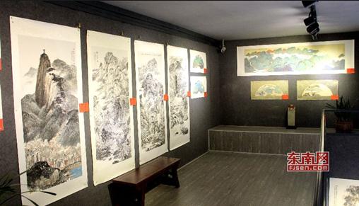 王奇志、罗中凡中国画联展福建莆田启幕