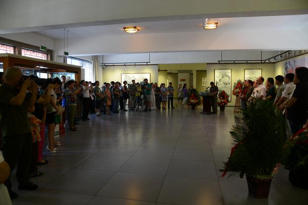 冰雪天山-孙秉臣国画作品展开展仪式