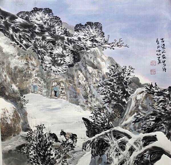 山西运城人,中国人民大学访问学者,中国人民大学画院画家,曾任教于