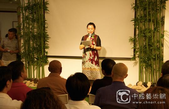 慈云常护——演旭禅意画展在文龙堂美术馆开展