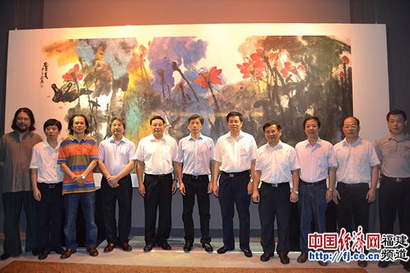 漳州百名书画名家212件作品福州展出