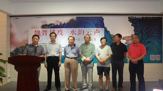 谢云生朵云轩书画展上海启幕