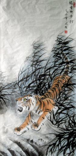 珍稀《百虎图》多国巡回展