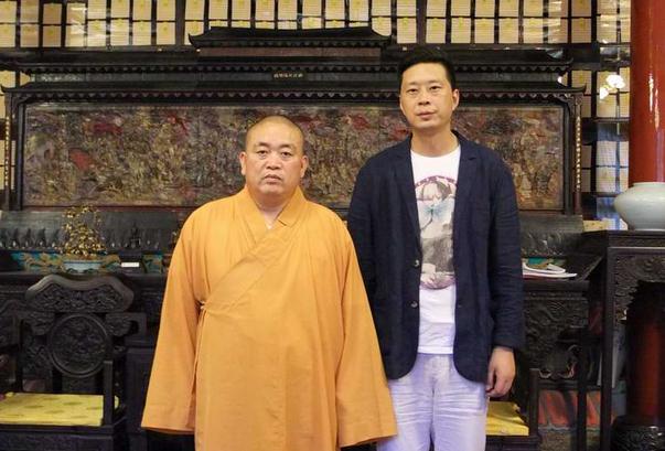 青年画家刘新锋皈依少林(组图)