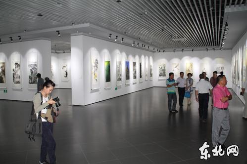 黑龙江•甘肃政协书画展在哈尔滨启幕