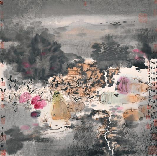 卢禹舜山水画教学之《论笔墨》
