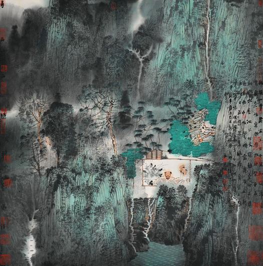 卢禹舜山水画教学之《论笔墨》