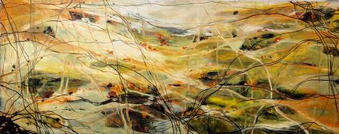 叶星千作品 生活系列之一 布面油画 170X430cm 2013年