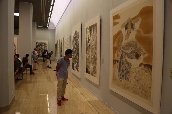 �Ĵ�ʡʫ�黭Ժ30�괴���ɹ�չ�ھ���Ļ