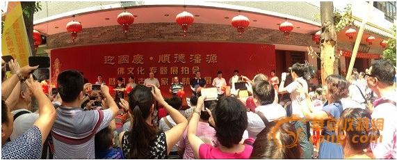 150多尊珍贵佛像亮相顺德展拍