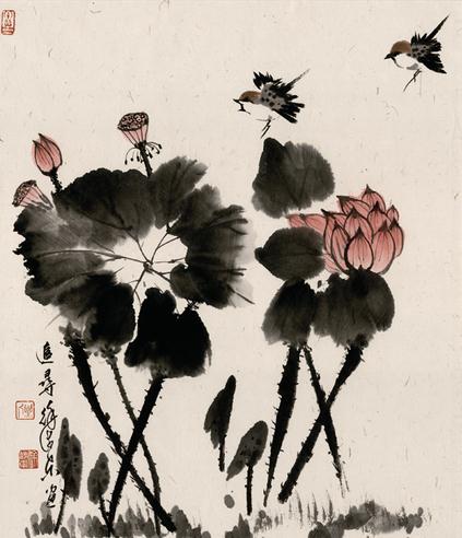 �����й����������ҽ��ھ��ٰ��黭��Ʒչ