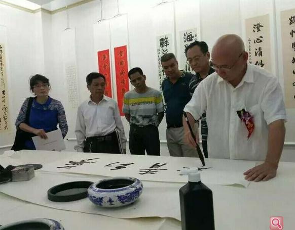 第一届全国青运会《青春梦想》书法艺术展福州画院举行