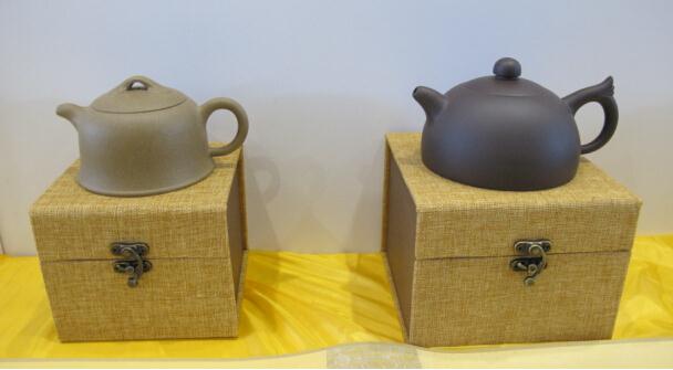 王爱国 周丽娟紫砂壶作品参展第十届北京文博会