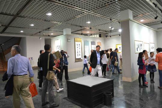 梦萦故里——韩家鳌书法展在上海美兰湖国际美术馆隆重开幕