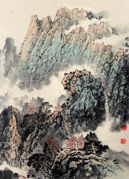 刘杨国画艺术