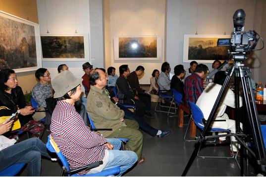 混沌—张四元作品展在京隆重举行