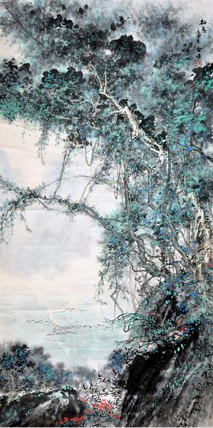 苍茫浑厚 意蕴深邃 ——读蔡金顺的山水画