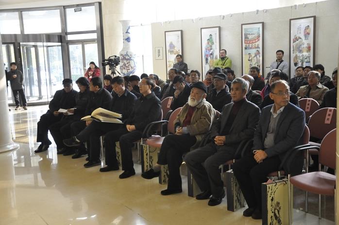 吕士民风俗画展亮相中国文联艺术家之家